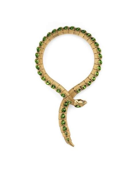 gucci snake choker|Gucci Necklaces for Women .